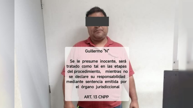 Policías detienen a hombre por causar lesiones dolosas a menor, en Mazatlán, Sinaloa 