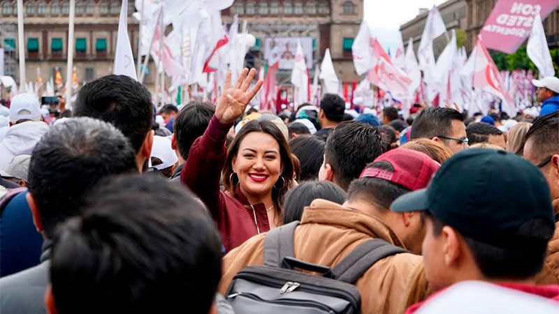 Mónica Valdez reconoce trabajo de la presidenta de México a 100 días de su gobierno 