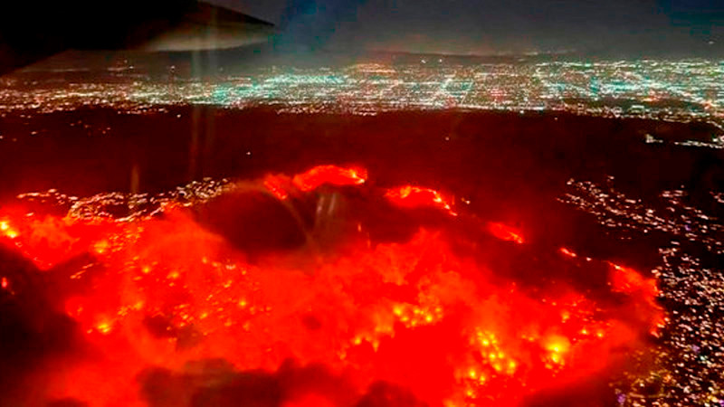 Bomberos mexicanos apoyan a combatir incendios de Pacific Palisades 