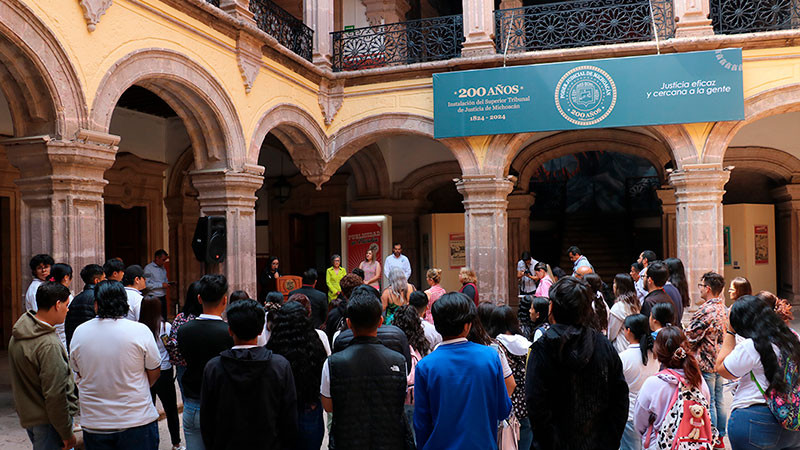 Más de 29 mil personas visitaron el Museo Histórico del Poder Judicial de Michoacán en 2024  