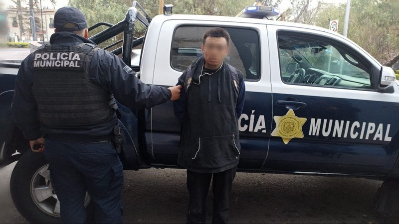 Joven intenta robarse un Scooter en Querétaro; fue arrestado 