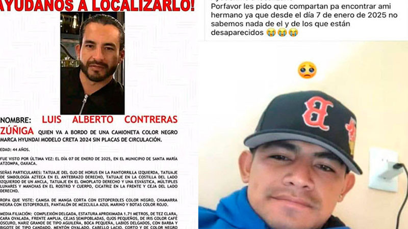 Suben a ocho las denuncias por desaparición de jóvenes en Oaxaca 