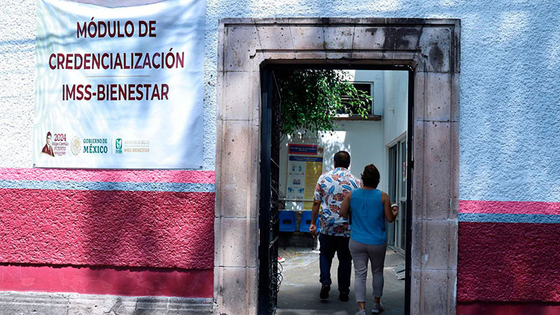 Michoacán ha transferido más de mil trabajadores al IMSS Bienestar 