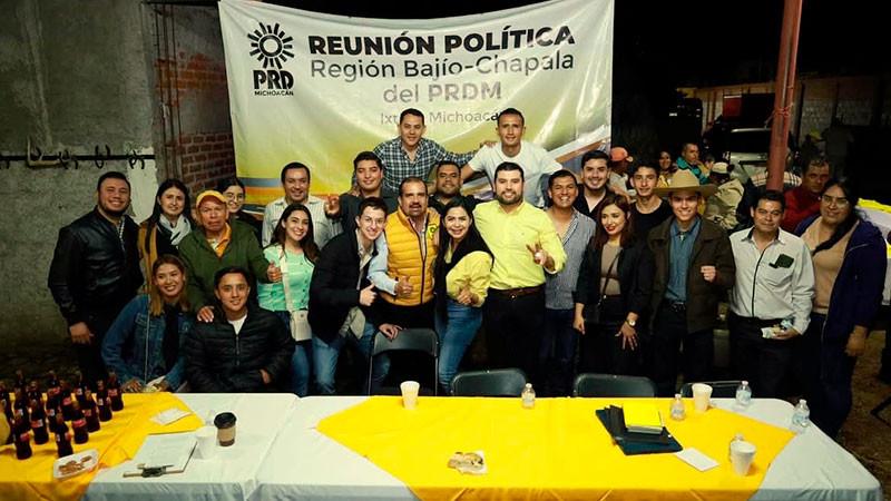 El PRDM realizan reunión en Ixtlán con militancia de la región Bajío-Chapala  