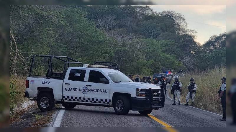 Se enfrentan roba tráileres y GN en la carretera Morelia-Pátzcuaro, en Michoacán: Hay dos detenidos 