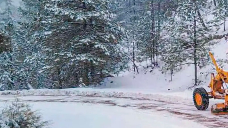 Frente frío 24 provocará lluvias y caída de nieve 