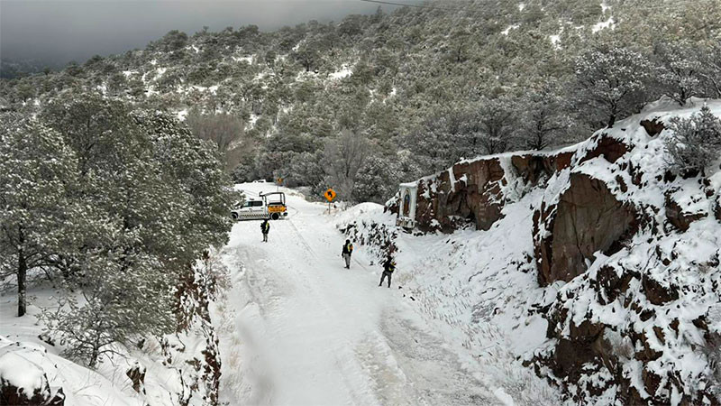 Se registran bajas temperaturas en Chihuahua; se espera bajen hasta por debajo de los 0 grados 