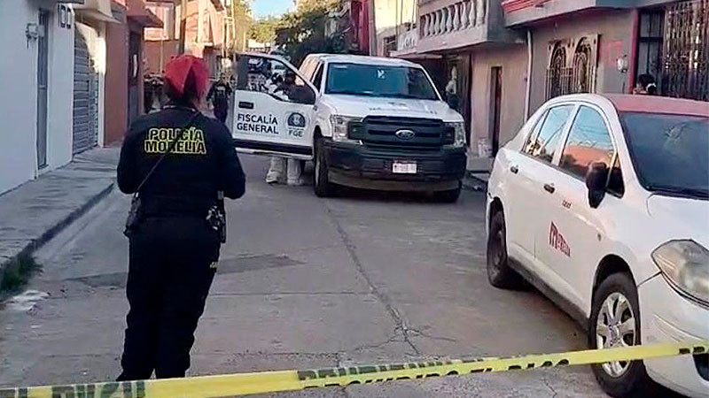 Asesinan a un hombre en Morelia, Michoacán 