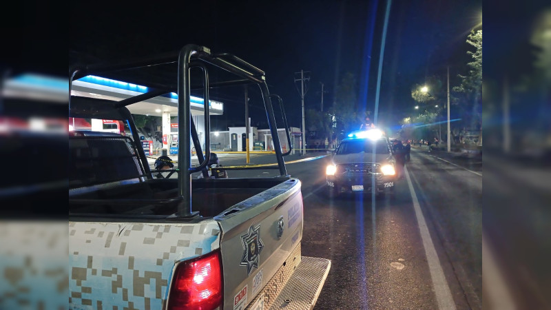 Atacan a balazos a dos hombres al salir de una tienda de conveniencia en Celaya, Guanajuato