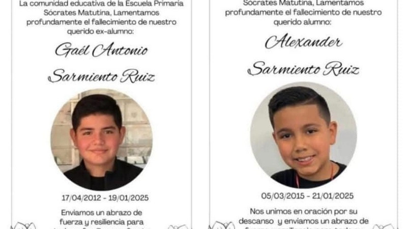 SSPC atrae caso de Gael y Alexander, hermanos privados de la vida en Culiacán, Sinaloa 