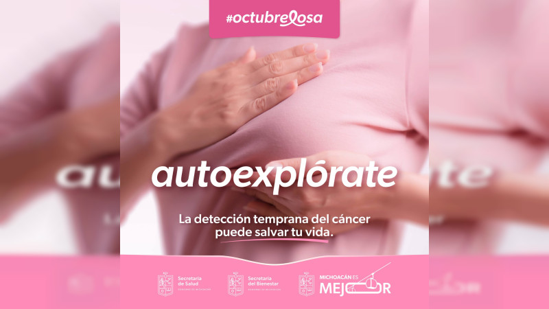 Sector salud te dice cómo identificar las señales de alerta de cáncer de mama 