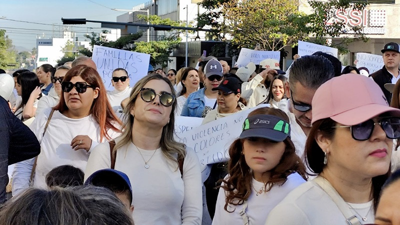 Marchan de nueva cuenta por la paz en Culiacán, Sinaloa; exigen renuncia del gobernador Rubén Rocha 