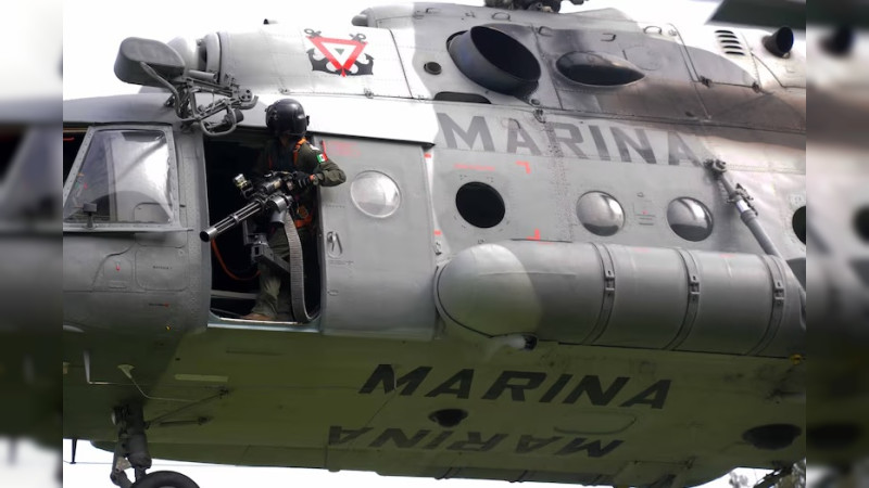 Guerra en Tierra Caliente: Helicóptero artillado abre fuego contra grupo armado en Apatzingán, Michoacán 