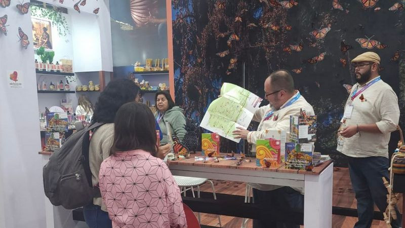 Experiencia de la Mariposa Monarca envuelve a la Feria de León 