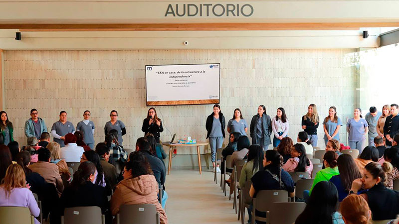 DIF Morelia fortalece la inclusión con conferencias y talleres en el 1er Aniversario de “Autismo Morelia” 