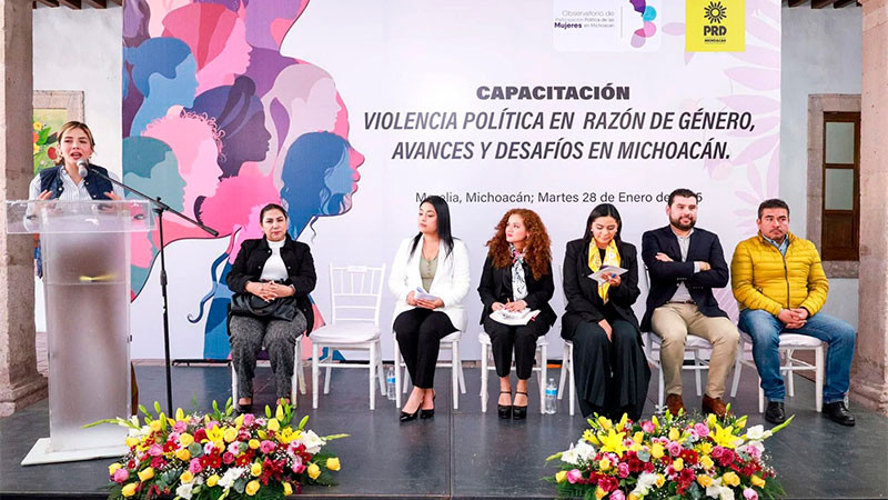 El PRDM organiza taller respecto a violencia política por razón de género 