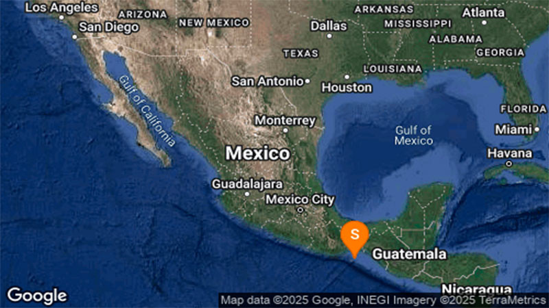 Se registra temblor en Oaxaca 