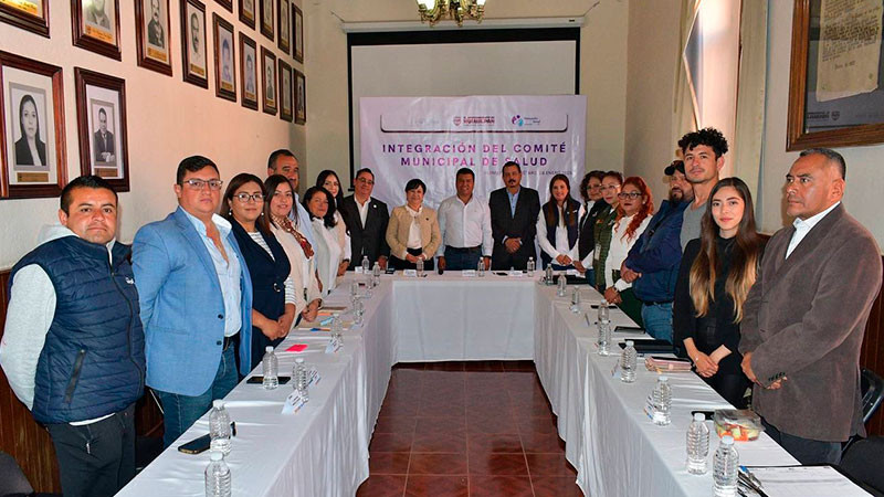 Secretaría de Salud encabeza instalación del Comité Municipal de Salud de Huimilpan, Querétaro 