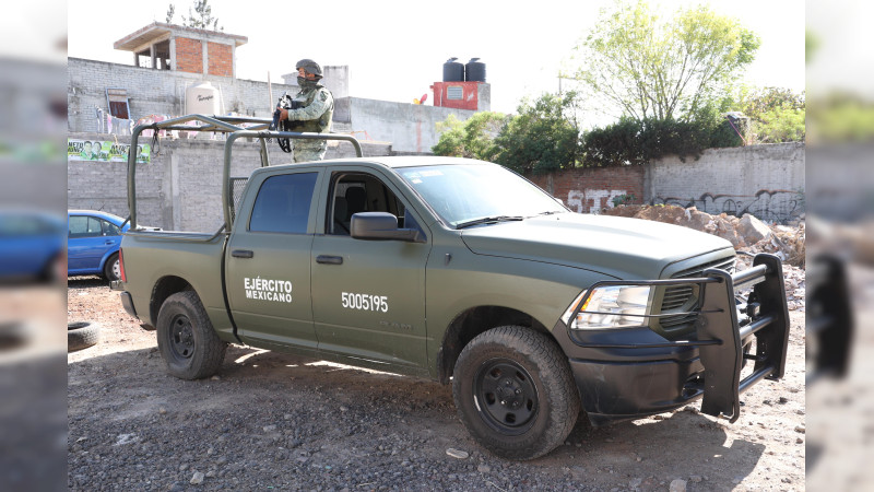 Desmantelan laboratorio clandestino en Morelia, Michoacán 