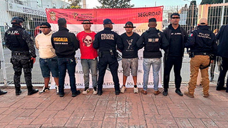 Arrestan a cuatro presuntos feminicidas en Metepec, Estado de México 