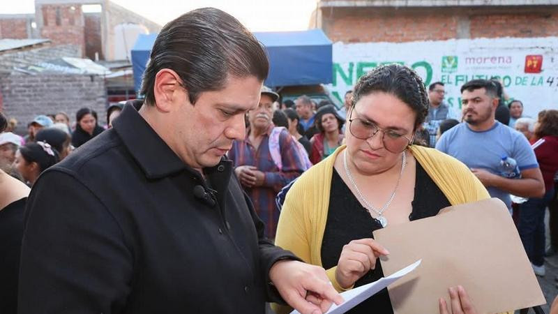 Continúa Ernesto Núñez recorridos en Morelia, cumpliendo compromisos de campaña 