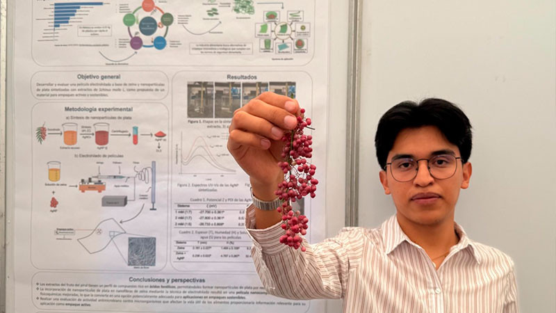 Innova UAQ con película biodegradable para aplicación en envases de alimentos 