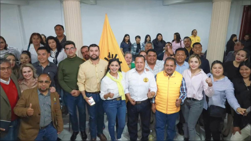 Llega reunión distrital del PRDM a la Ciénaga de Zacapu  