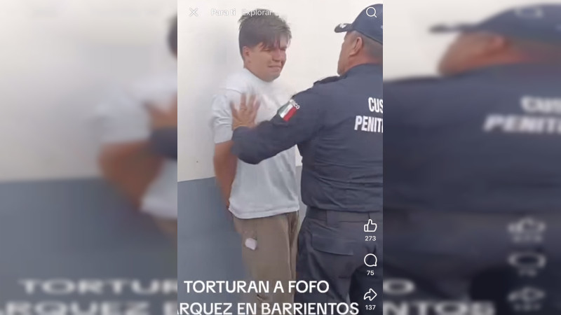 Se graban custodios golpeando a Fofo Márquez en prisión  