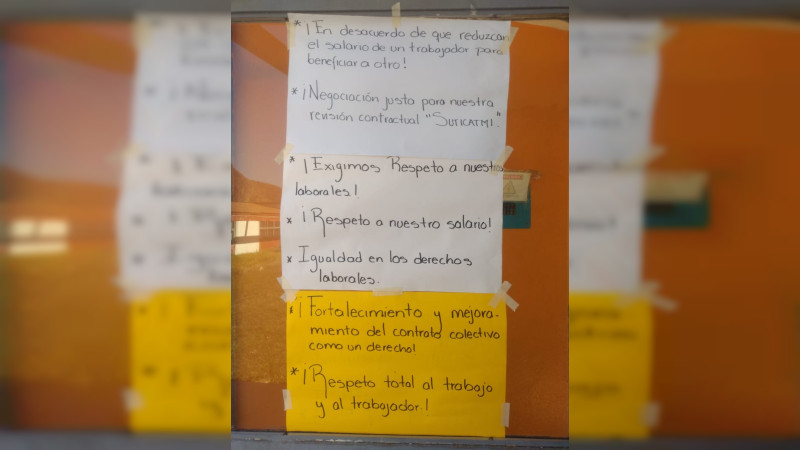 Icatmi se manifiesta, piden revisión contractual justa