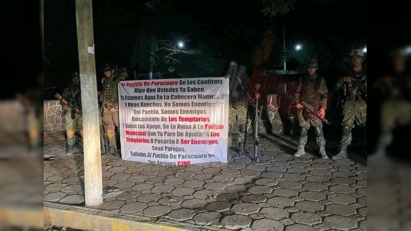 CJNG arrebata a Templarios la cabecera de Parácuaro, Michoacán, y rancherías: Amenaza a policías municipales por colaborar con rivales 