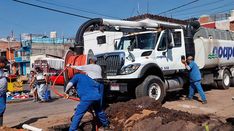 Obras hídricas, prioridad en el Gobierno de Morelia: OOAPAS 