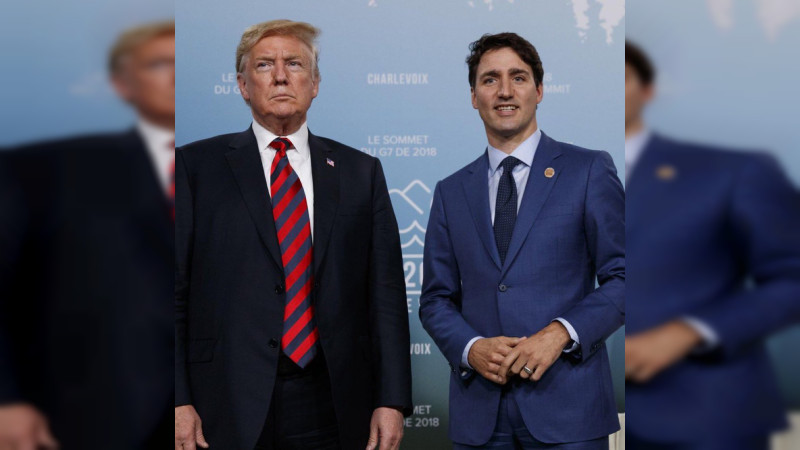 Canadá responde a aranceles de Trump con represalias comerciales; Trudeau y Sheinbaum ya hablaron 