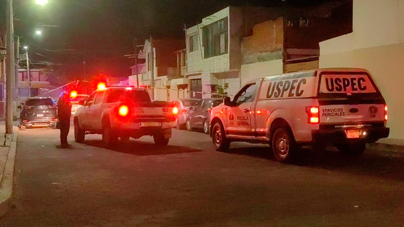 Balacera en Morelia, Michoacán deja un muerto y un herido 