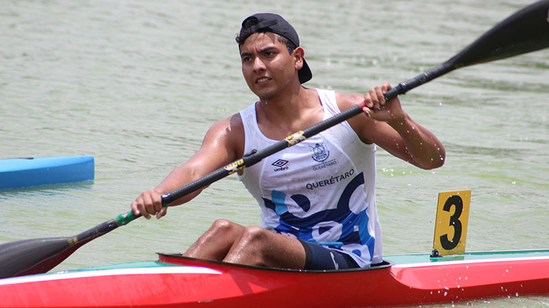 Canoísta queretano se ubica como el mejor del país en selectivo nacional 