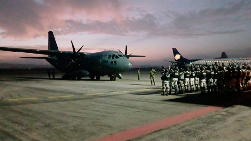 10 mil efectivos de Guardia Nacional y Ejército refuerzan la seguridad en la frontera norte del país 