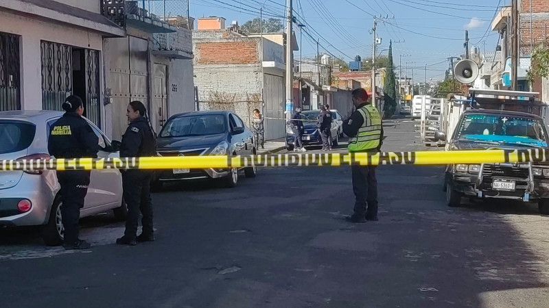 Balean a automovilista en Morelia, Michoacán; resulta herido 