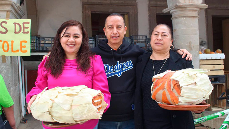 Todo un éxito la Feria del Tamal en Morelos 