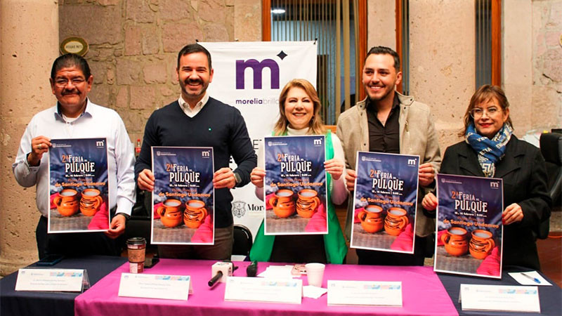 Impulsa Gobierno de Morelia 2da Feria del Pulque en Santiago Undameo 