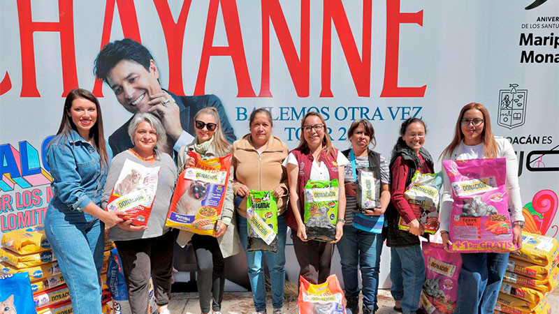 Concluye con éxito colecta de croquetas; donadas, 50 toneladas para michis y lomitos rescatados 