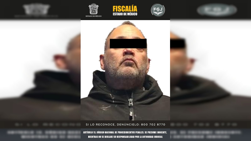 Detienen en Metepec al "Acapulco", presunto extorsionador en Edomex vinculado a grupo delictivo de Michoacán 