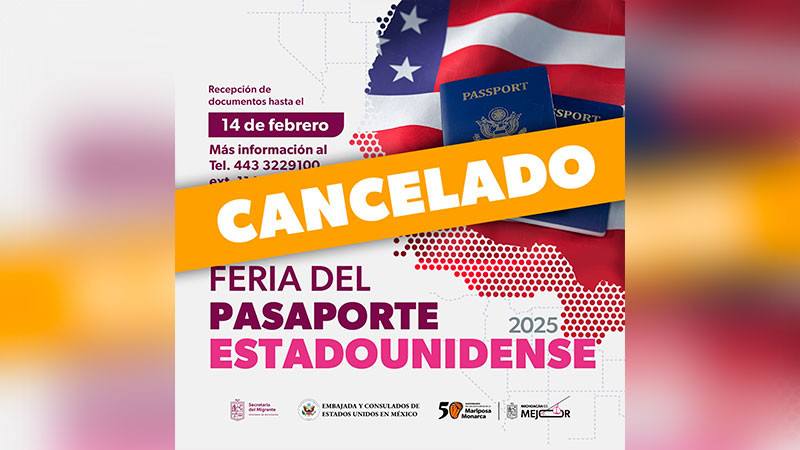 Se cancela feria del pasaporte por indicaciones consulares: Semigrante 