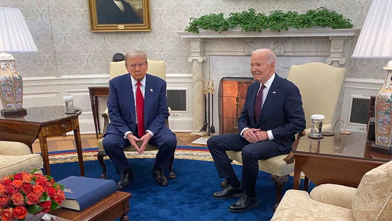 Quita Donald Trump el acceso a Joe Biden a información clasificada 