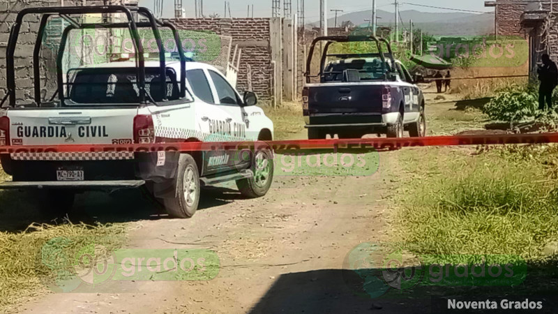 Ultiman a tiros a un hombre en Zamora, Michoacán 