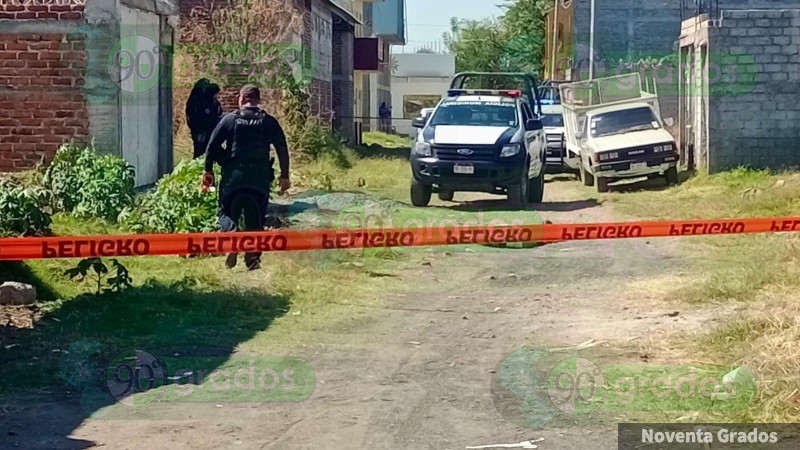 Ultiman a tiros a un hombre en Zamora, Michoacán 