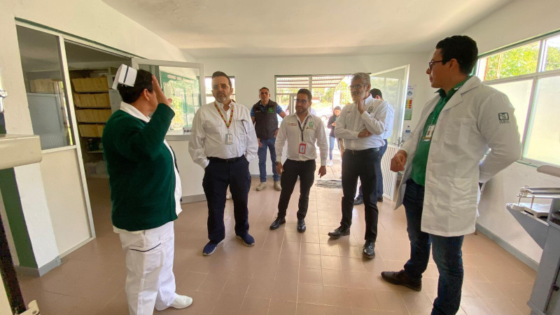 Supervisó IMSS Michoacán Unidades Médicas Rurales de zonas indígenas de la entidad 