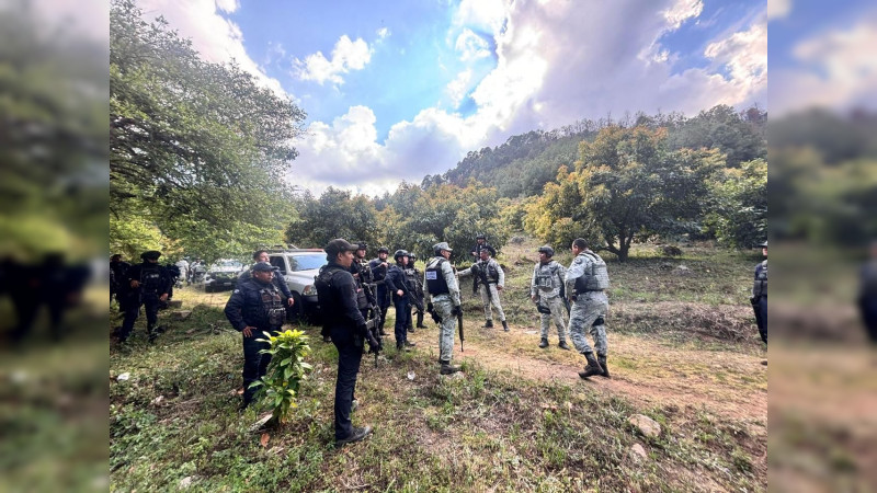 Se robustece la operatividad en Queréndaro, Michoacán