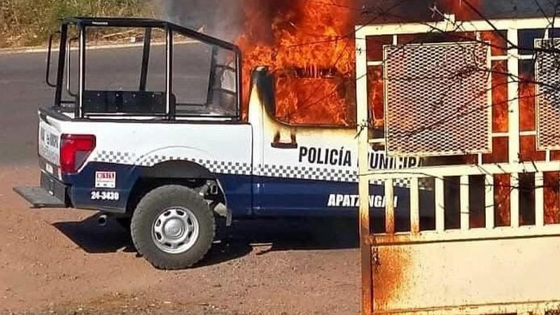 Elementos de la policía municipal de Apatzingán no fueron heridos durante ataque a patrulla  