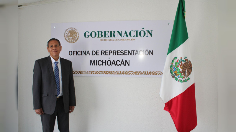 Nombran a Humberto Arróniz representante de Gobernación en Michoacán 