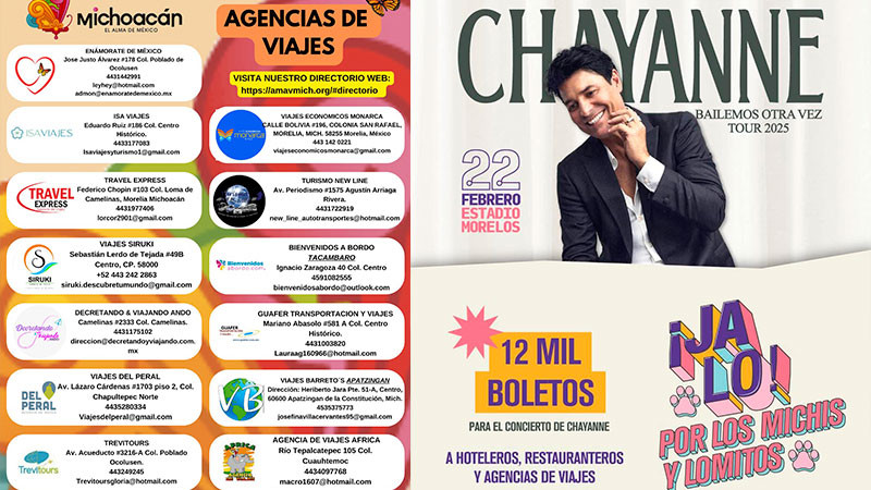 Conoce cuáles son los negocios participantes que tienen accesos para concierto de Chayanne 