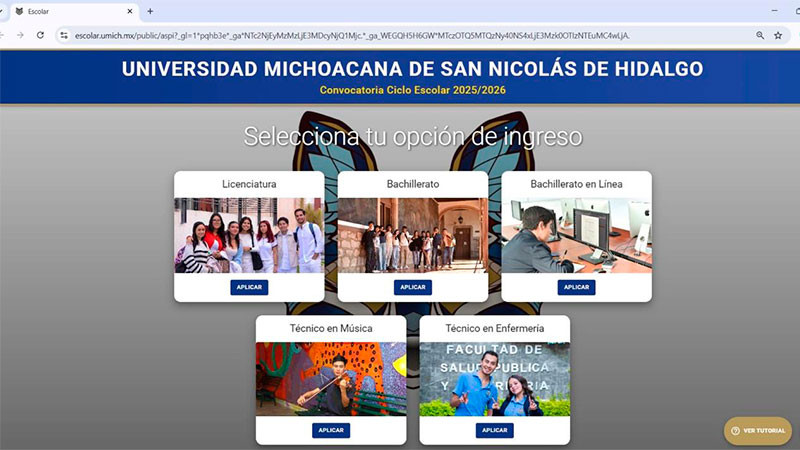 Forma parte de la Universidad Michoacana, abierta la Convocatoria de Nuevo Ingreso 2025 